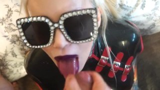 Sabrina Sabrok Latex Fuck Deepthroat