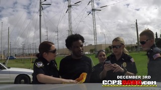 INTERRACIAL Hardcore Sex With DIRTY Police Females OUTDOORS