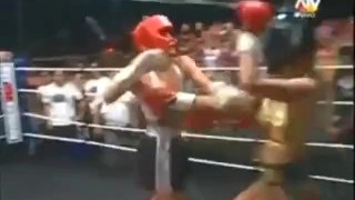 Peruvian TV Show Female Boxing Contest