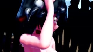 MMD SEX Touhou Aya Shameimaru With Nipple Clamps And Dildo - Hibana