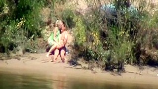 Amateur, Strand, Versteckt, Draussen, Russischer Porno, Ehefrau