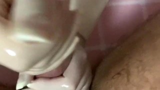Surgical Gloves Condom Handjob