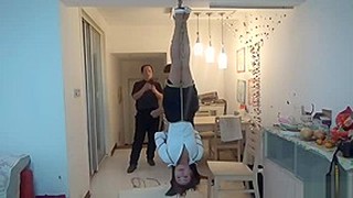 Asian Tied Upside Down