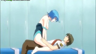 Hentai College Girl Fucked In Swimsuit