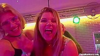 Blonde, Club, Group Sex, Party, Public