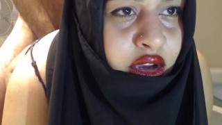 PAINFUL SURPRISE ANAL WITH MARRIED HIJAB WOMAN !