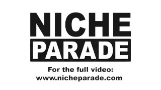 NICHE PARADE - Young Latina Mia Martinez Gloryhole Footjob & Blowjob