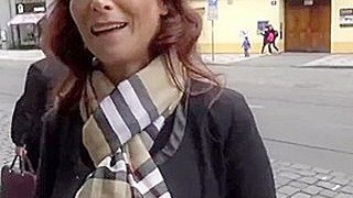 Busty Mature American Milf Having Anal Sex With Tourist In Prague
