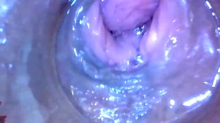 Inside Pussy Of Beautiful Japanese Milf (endoscope)