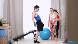 Fitnessstudio, Jugendlich