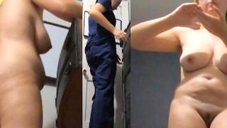 Voyeur Nude Nurse Changes Into Scrubs Part 1 Of 2