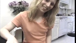 Blond, Shemale, Petite bite