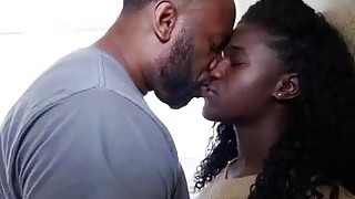 Insatiable, Ebony Gal Is Sucking A Massive Dick And Having Anal Sex All Day Long