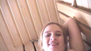 Blonde Wife Fucked In Sauna