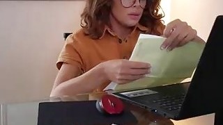 Sexy Latina Secretary Loves To Earn Extra Money Fucking Her Boss In The Office After Hours