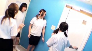 Teens Peeing In Toilet