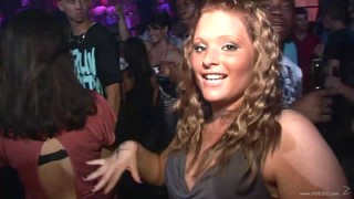 Alluring Amateur Babes With Small Tits Dancing Seductively In The Party Reality Shoot