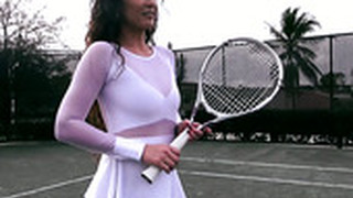 Stunning Tennis Chick Jessica Torres Rides Hard Dick Reverse And Face To Face