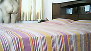 Hidden Cam In A Hotel Room Captures BBW Indian Aunty Seduced For Dirty Sex