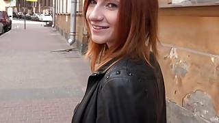 Redhead Newbie Banged At Fake Casting