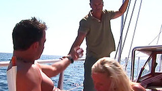 Group Hardcore Sex On The Yacht