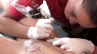 Primer plano, Lencería, Tatuaje