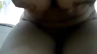 Arab Syrian Diala Play With Her Boobs In The Bathroom