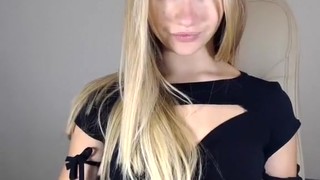 Blond, Allein, Webcam