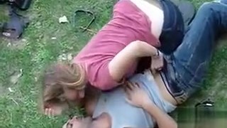 Voyeur Handjob Video Of German Lovers In The Grass