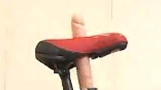 Super Horny Japanese Babe Reaches Orgasm Riding A Sybian Bicycle