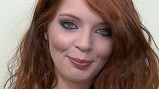 Jessie Palmer The Horny Redhead Babe Gives POV Blowjob