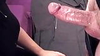 CFNM, Close Up, Cumshot, Handjob, POV