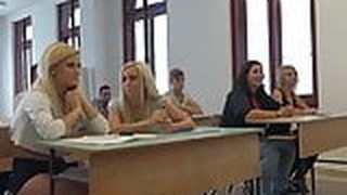 College Students Fuck Their Professor In Classroom Hardcore