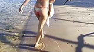 Plage, Porno Brésilien, Couple, En extérieur, Épouse