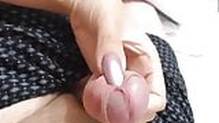 LONG NAILS MY MISTRESS INSERTION COCK AND MAKE ME CUM