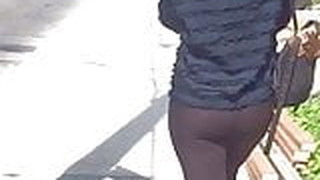 Slow Motion Pawg In Black Tights