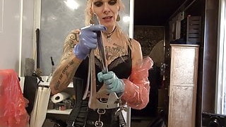 BDSM, Grosses bites, Blond, Pétage de cul, Docteur, Domination féminine, Fisting