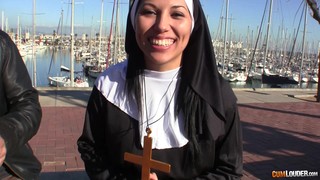 Cougar, Creampie, Nun, Uniform