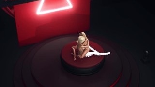 3d Hot Shemale Fucks A Horny Blonde On The Fashion Model Podium